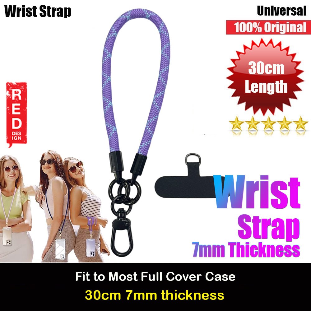 Picture of Red Design Selected Wrist Strap for phone (Purple Blue) Red Design- Red Design Cases, Red Design Covers, iPad Cases and a wide selection of Red Design Accessories in Malaysia, Sabah, Sarawak and Singapore 