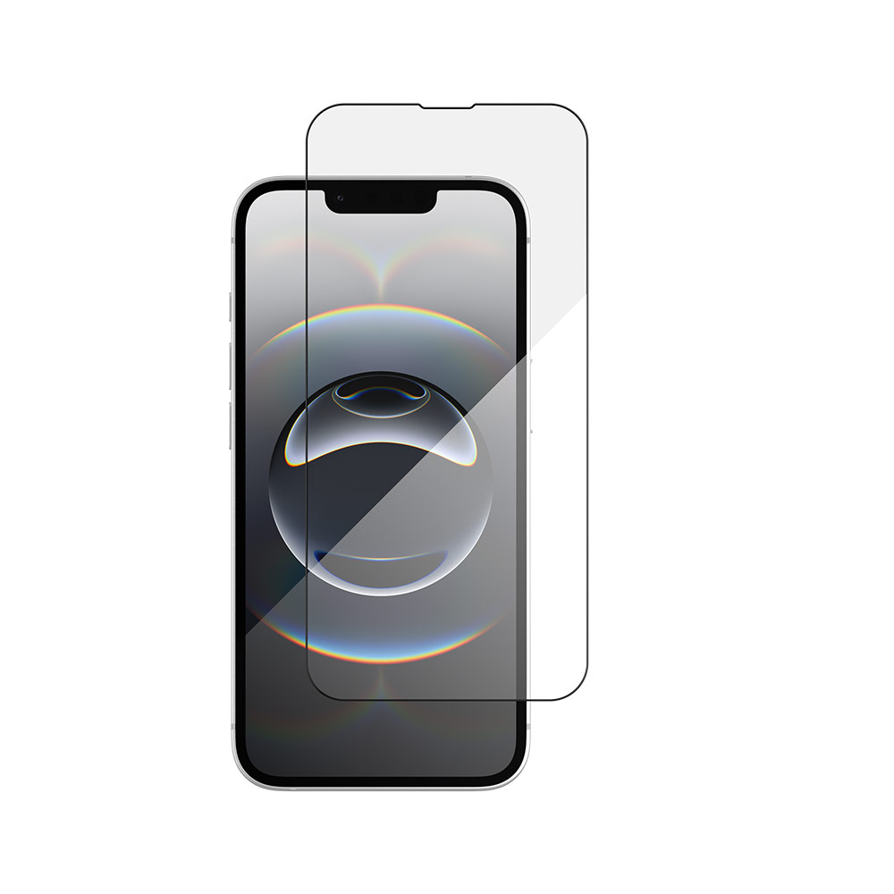 Picture of Apple iPhone 13 6.1 Screen Protector | Zagg iPhone 16e iPhone 14 iPhone 13 iPhone 13 Pro  Tempered Glass Screen Protector Glass Plus Edge (Clear)