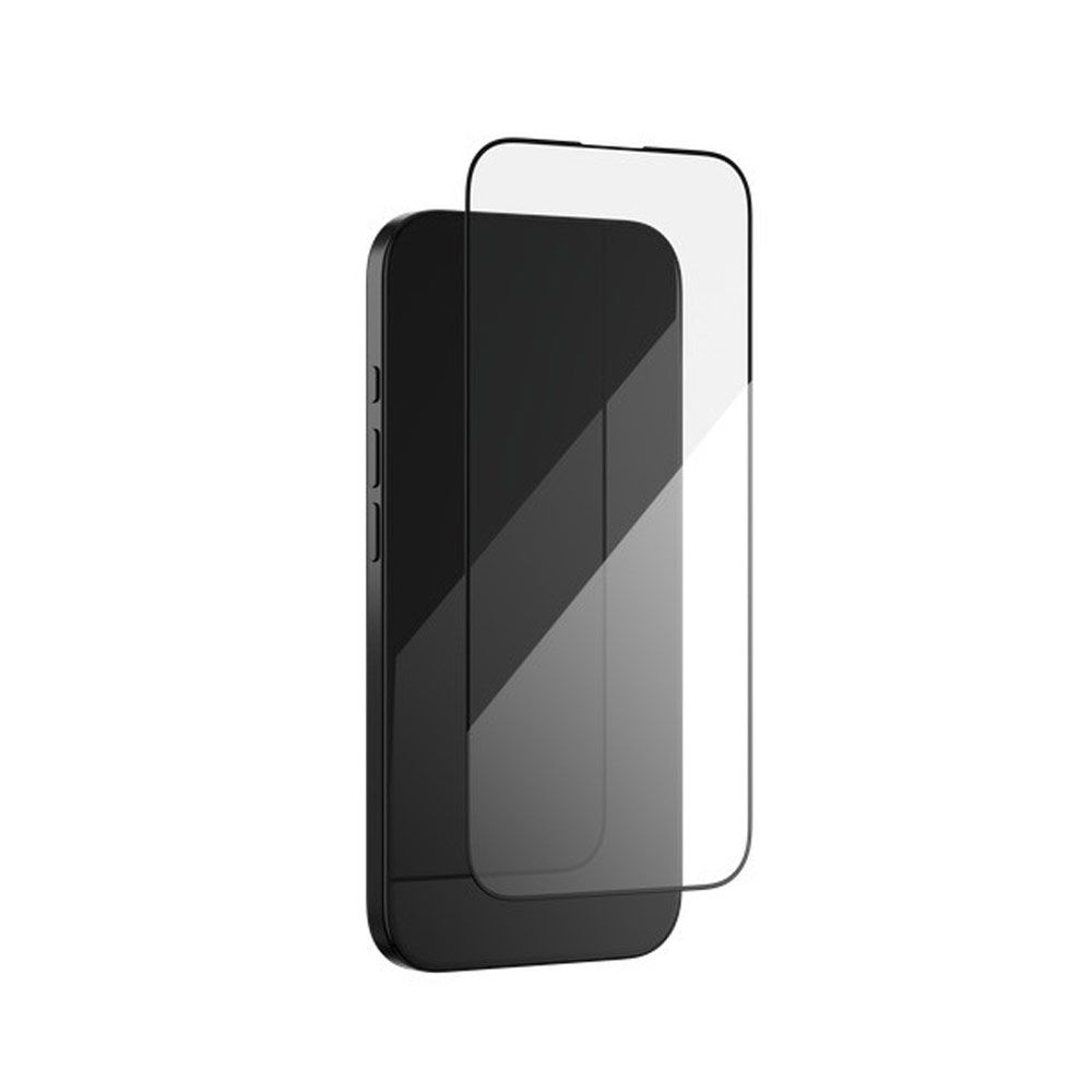 Picture of Apple iPhone 16 6.1 Screen Protector | Zagg Glass Plus Edge Tempered Glass Screen Protector with Easy Installation Tray for iPhone 16  6.1 (Clear)