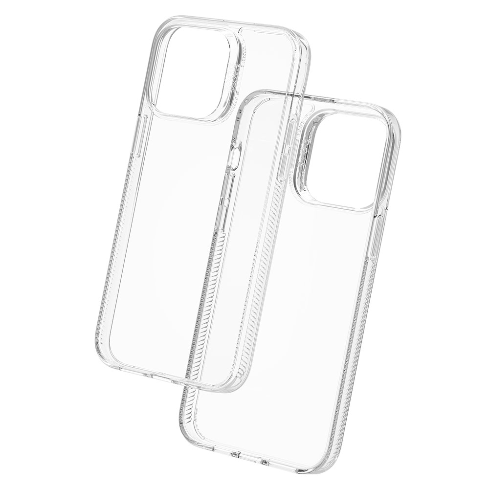 Picture of Apple iPhone 14 Pro Max 6.7 Case | Zagg Slim Improved Grip Drop Protection Case for iPhone 14 Pro Max 6.7 (Clear)