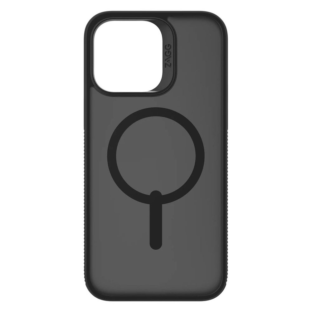 Picture of Apple iPhone 14 Plus 6.7 Case | Zagg Hampton Snap Slim Design Improved Grip Drop Protection Magsafe Compatible Case for iPhone 14 Plus 6.7 (Matte Black Tint)